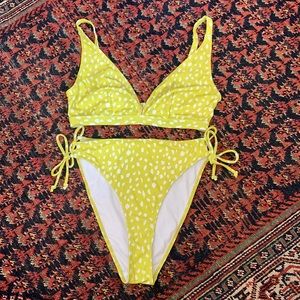 ASOS Brand High Cut High Waist Bikini Set